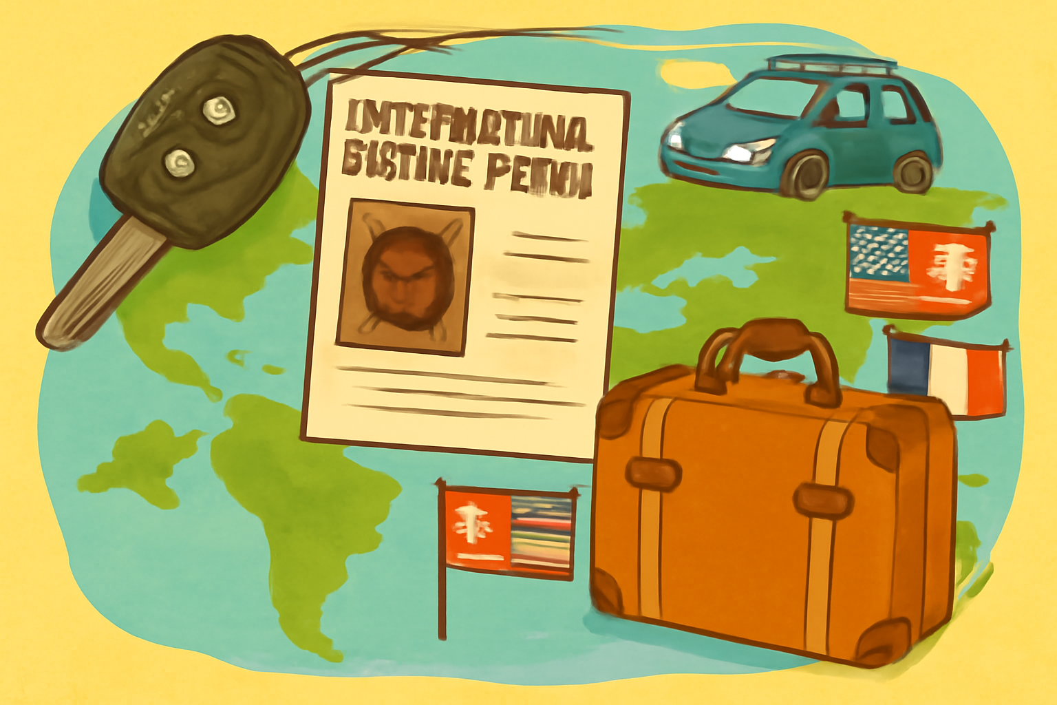 Tips voor autorijden in het buitenland: het internationale rijbewijs